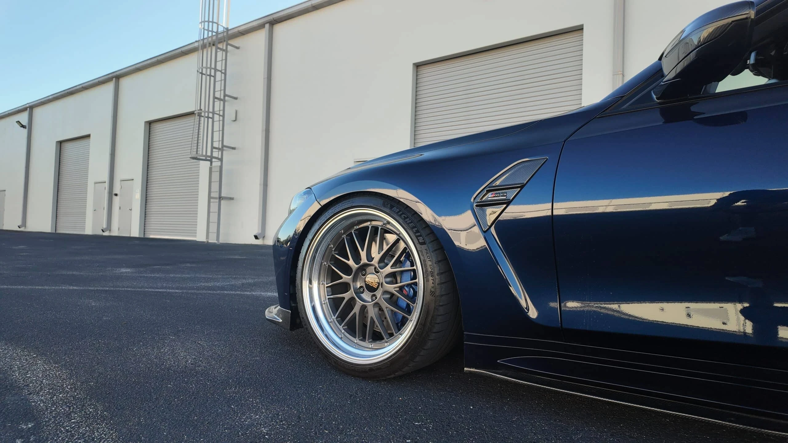 BMW M3 Competition xDrive detail relevant to miami office car delivery on LUX / CAR / RENTAL