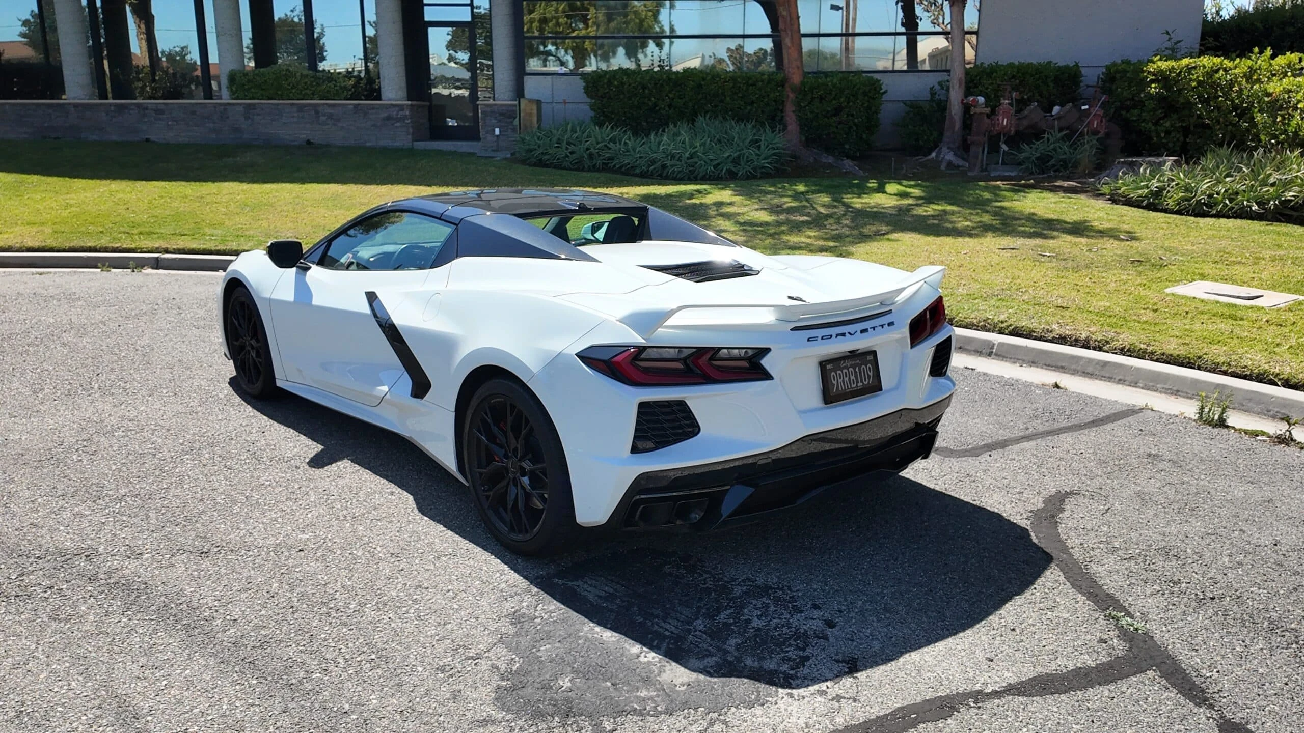 Chevrolet Corvette Stingray Convertible detail relevant to first-time exotic car rentals on LUX / CAR / RENTAL