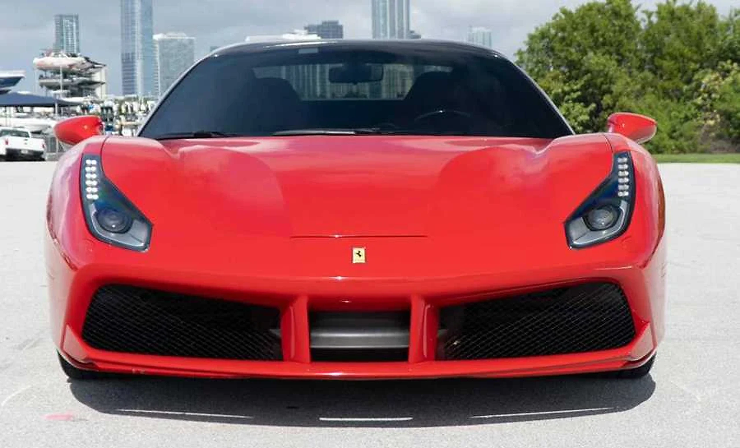 Ferrari 488 GTB detail relevant to multi-car exotic rental coordination on LUX / CAR / RENTAL