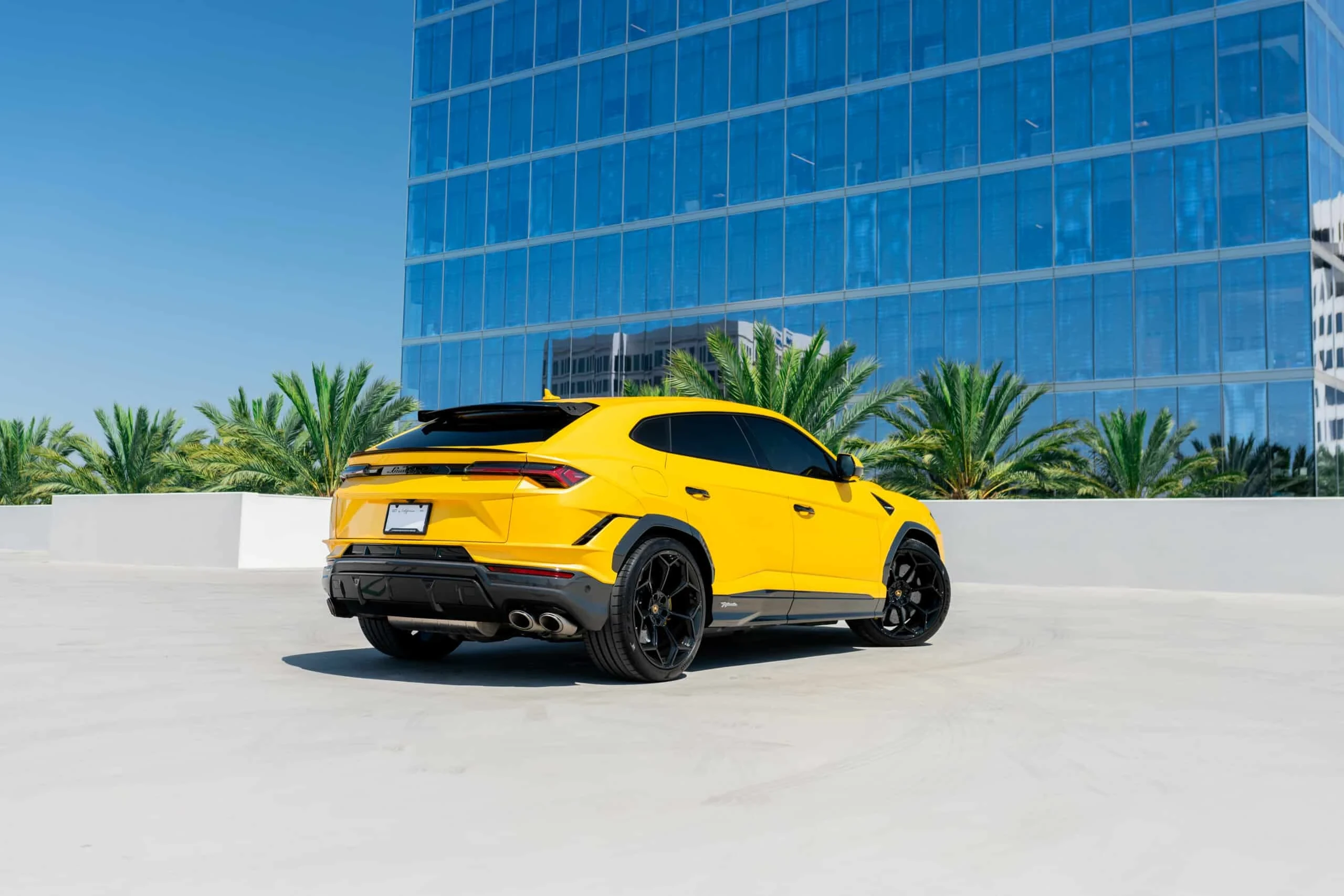 Lamborghini Urus Performante detail relevant to performance suv rentals on LUX / CAR / RENTAL