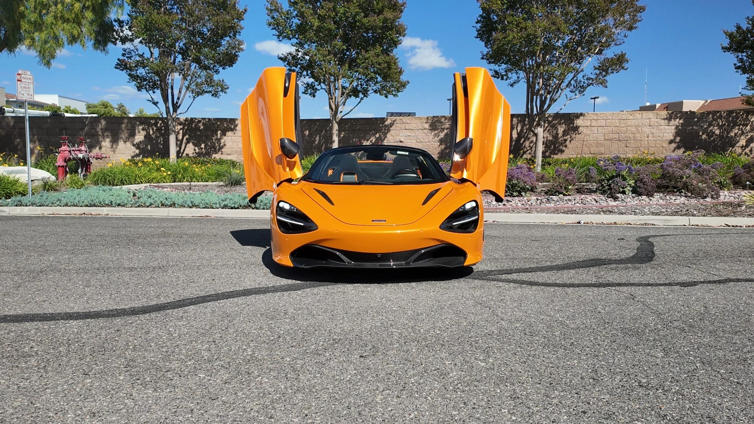 McLaren 720S Spider detail relevant to miami date-night exotic car rentals on LUX / CAR / RENTAL