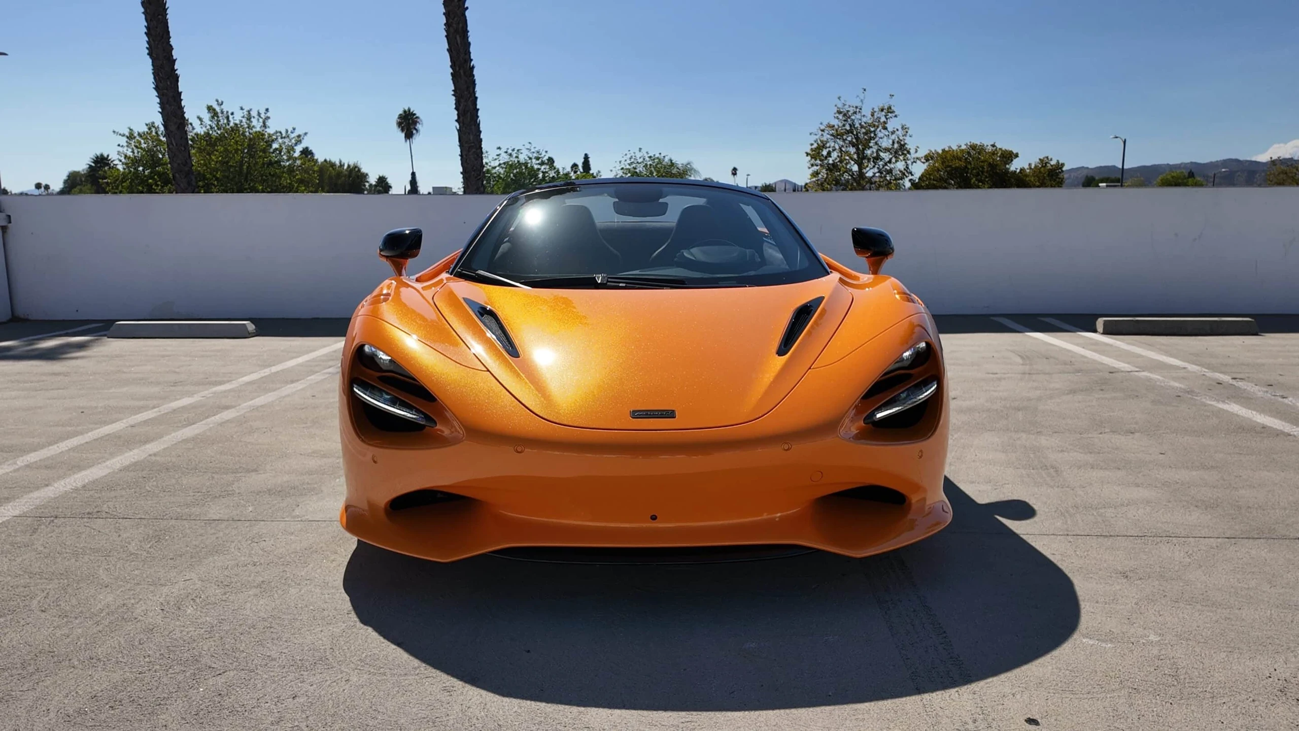 McLaren 750S Spider detail relevant to weekend exotic rentals on LUX / CAR / RENTAL