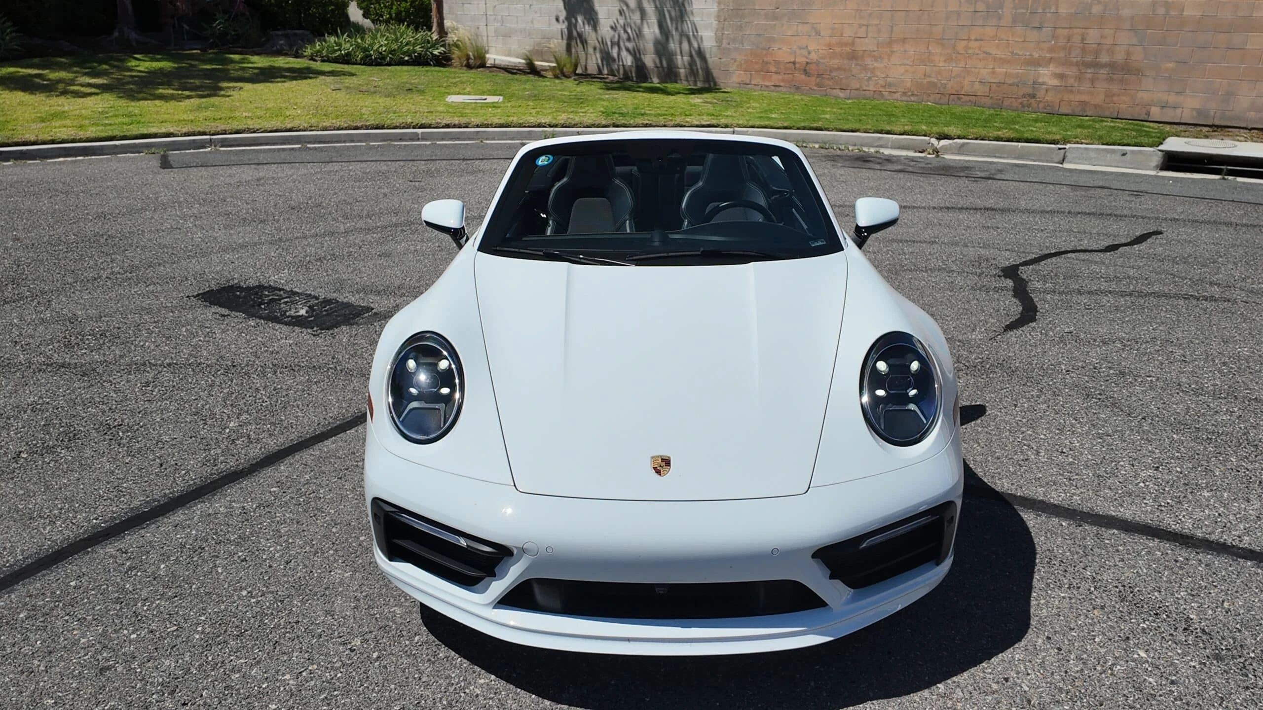 Porsche 911 Carrera 4S Cabriolet detail relevant to one-way miami car delivery requests on LUX / CAR / RENTAL